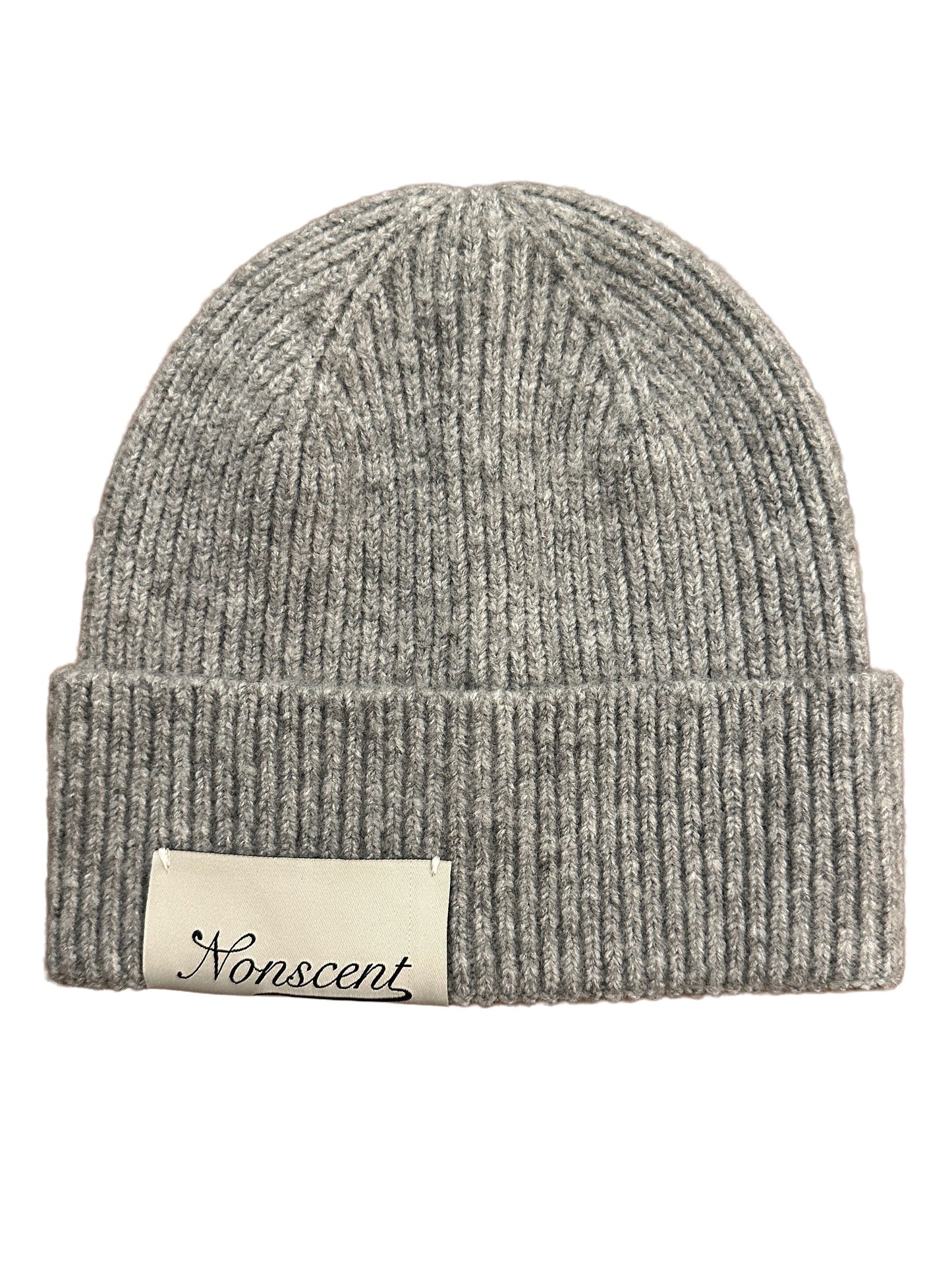 GREY WOOL BEANIE