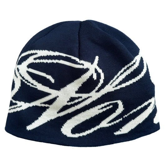 NAVY BEANIE
